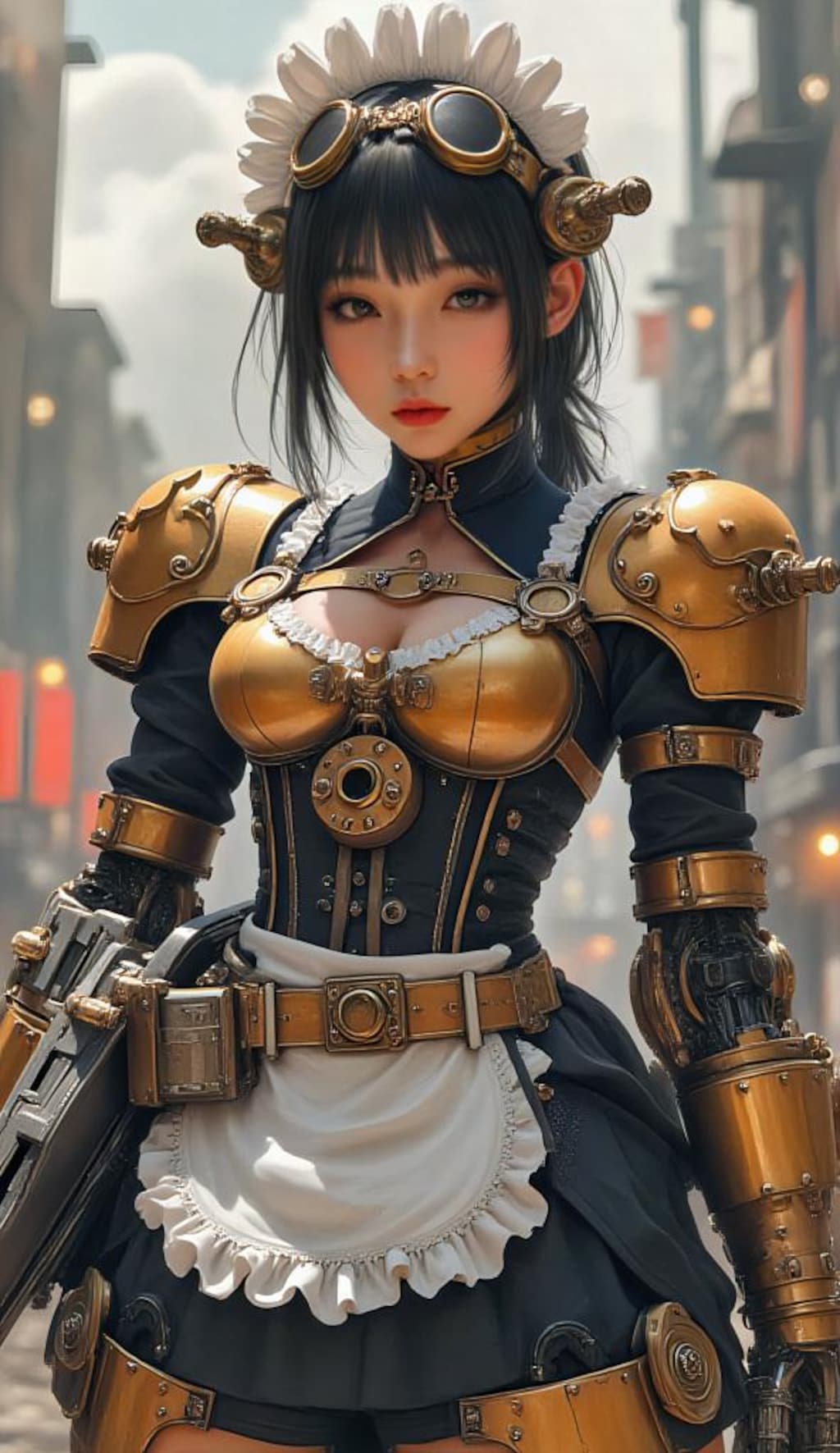 スチームパンクメイド戦士