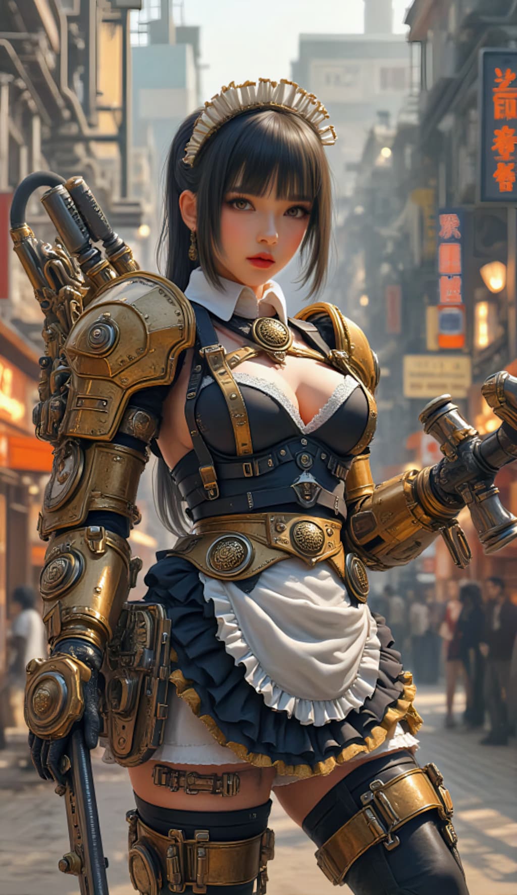 スチームパンクメイド戦士