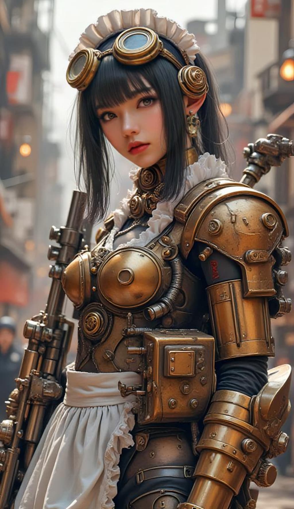 スチームパンクメイド戦士