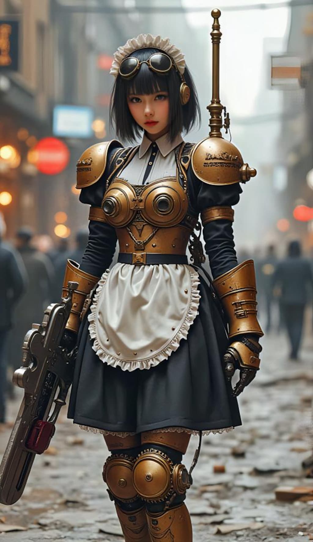 スチームパンクメイド戦士