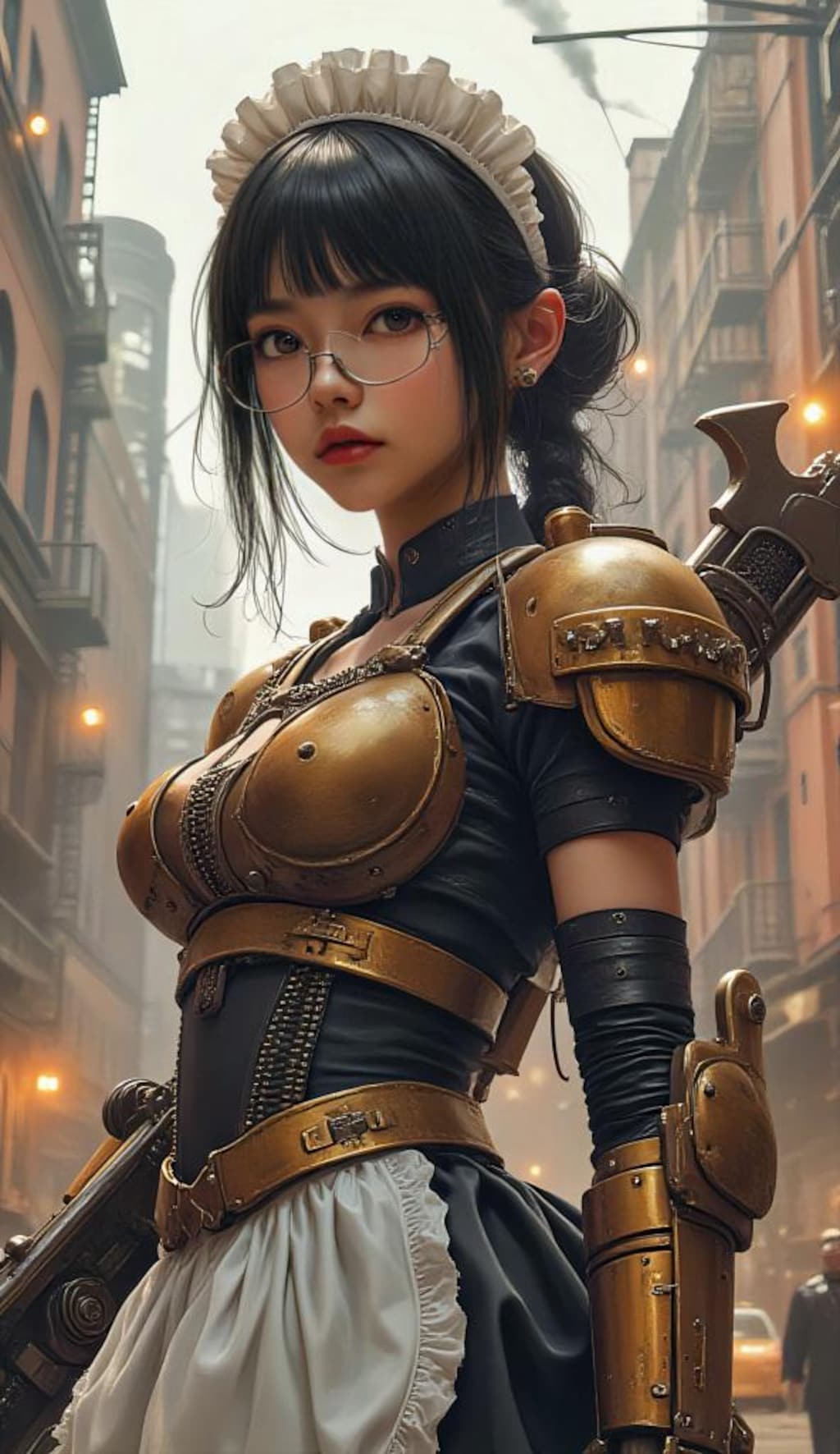 スチームパンクメイド戦士