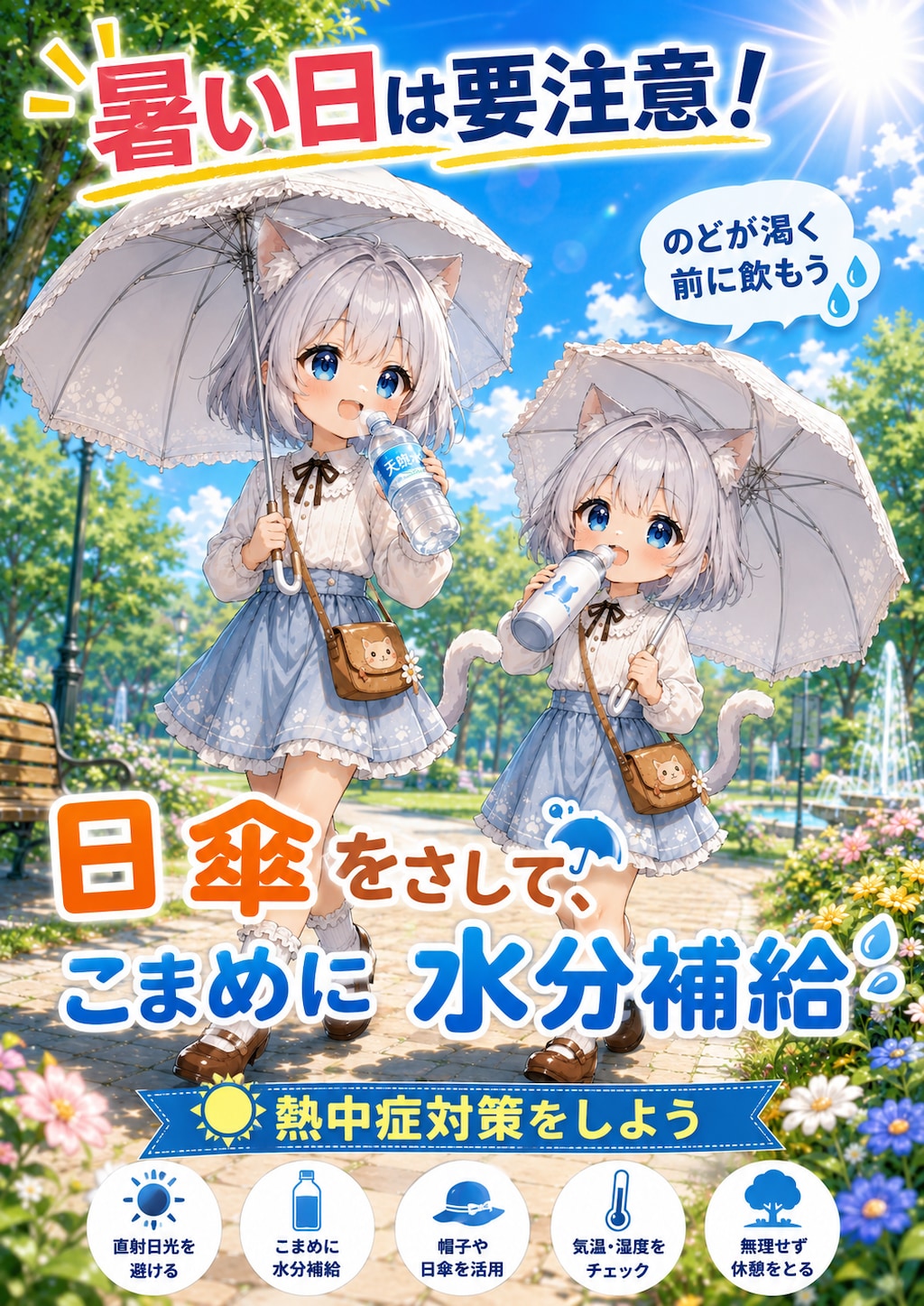 今日も暑い