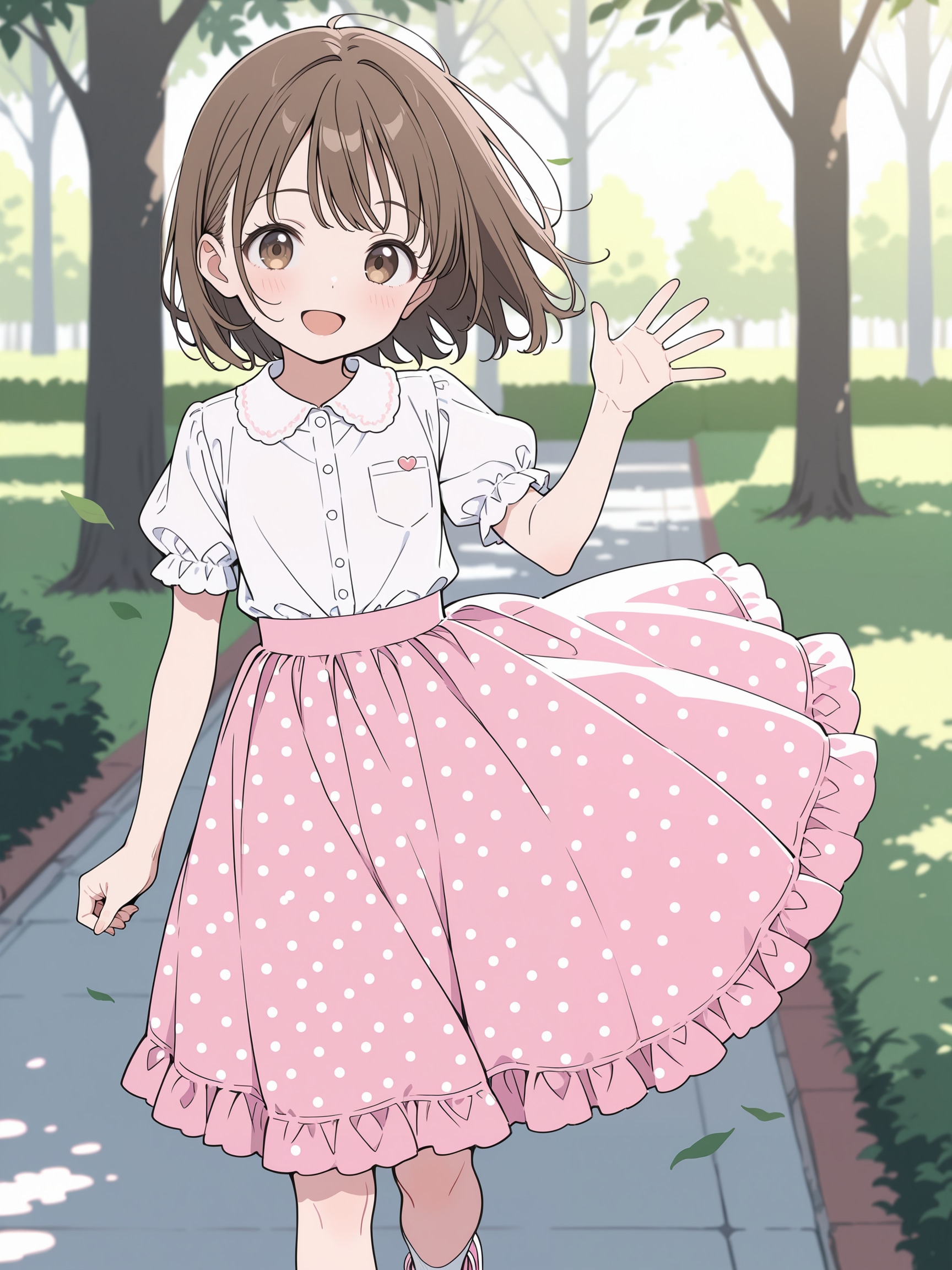 コフィちゃんに着替えてもらいました