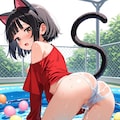 プールにて 7枚目