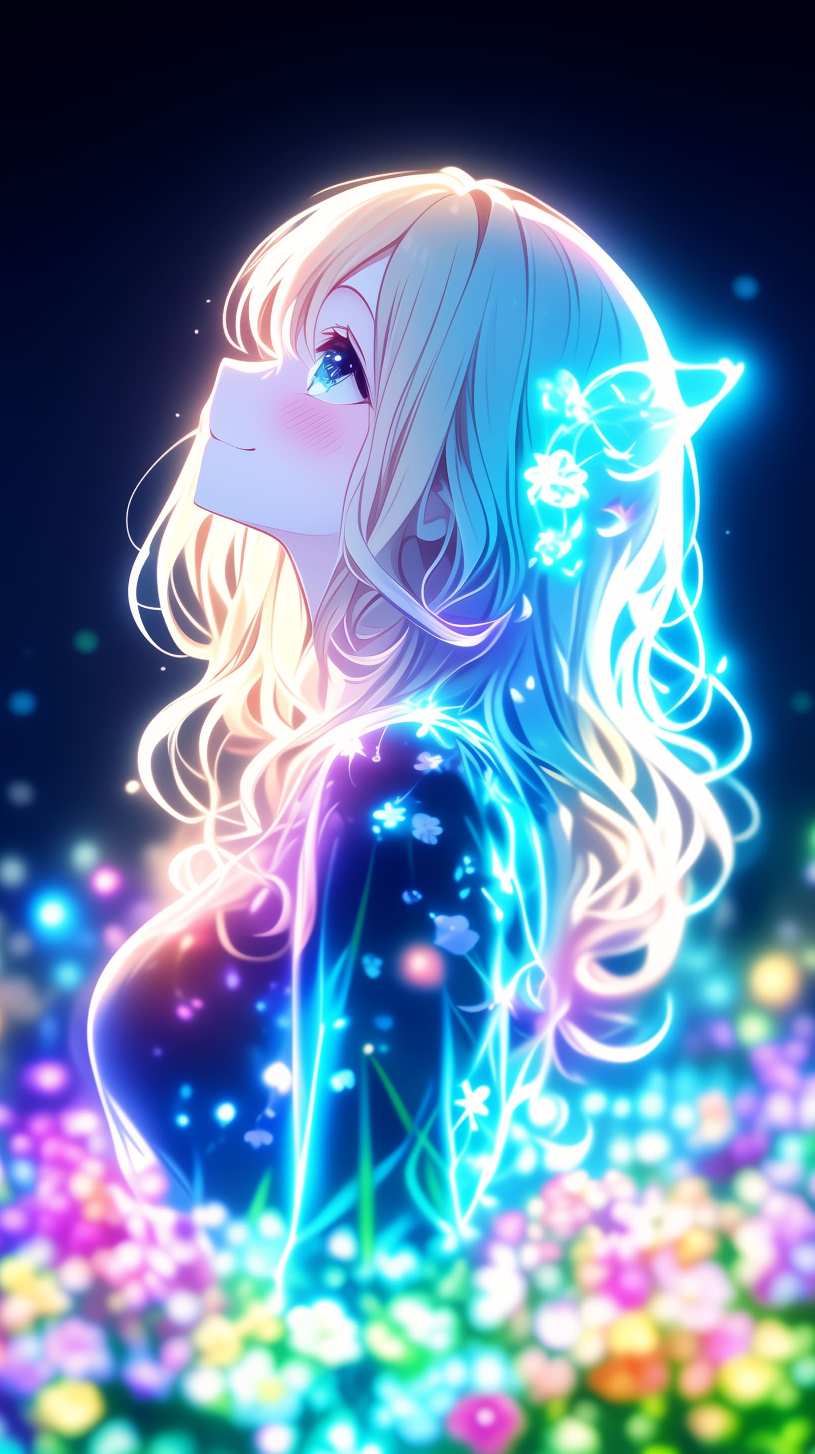 ネオンの光と妖精と | の人気AIイラスト・グラビア