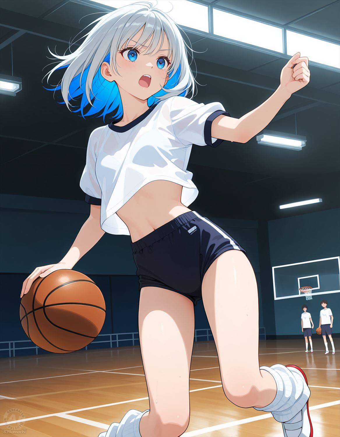 バスケに夢中。 | の人気AIイラスト・グラビア