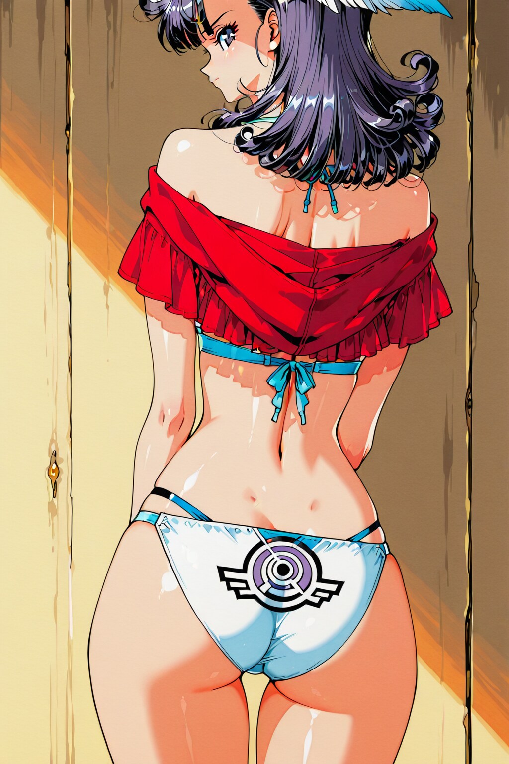王女の危ない水着