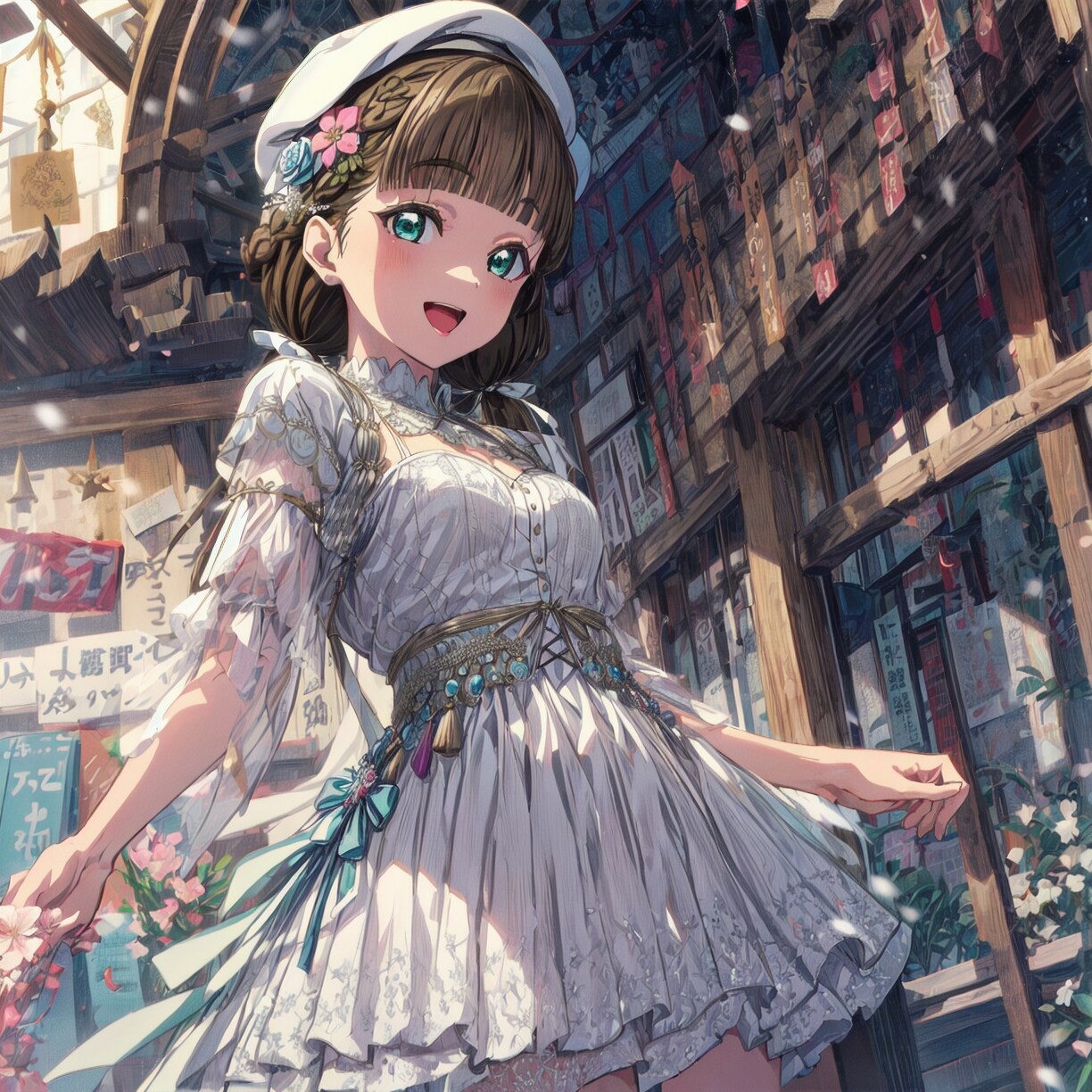 白きな子