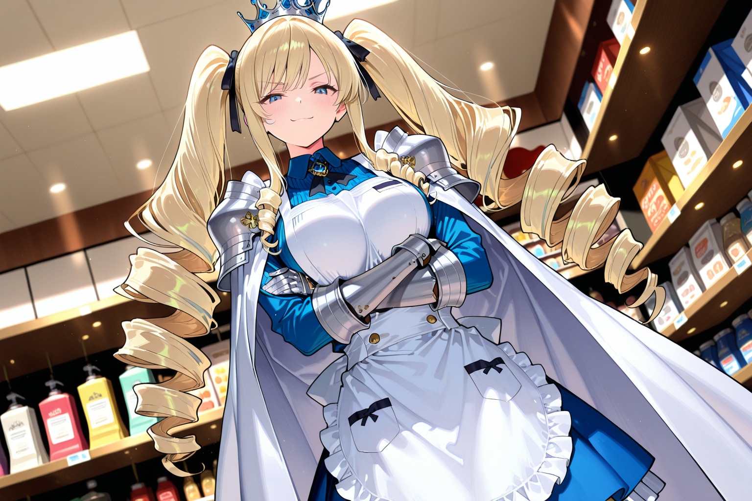 妾は素敵な店員じゃろ？ならば買え！ｗ | の人気AIイラスト・グラビア