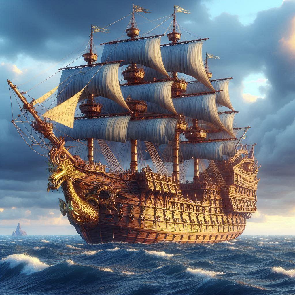 ガレオン船 | の人気AIイラスト・グラビア