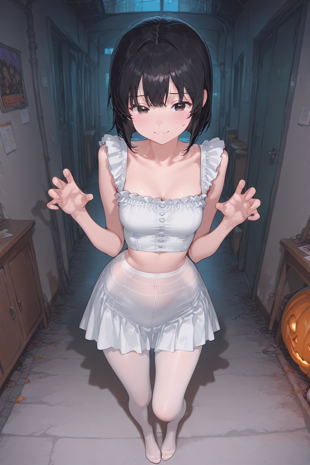 お、お菓子をくれないといたずらしちゃうよ…
