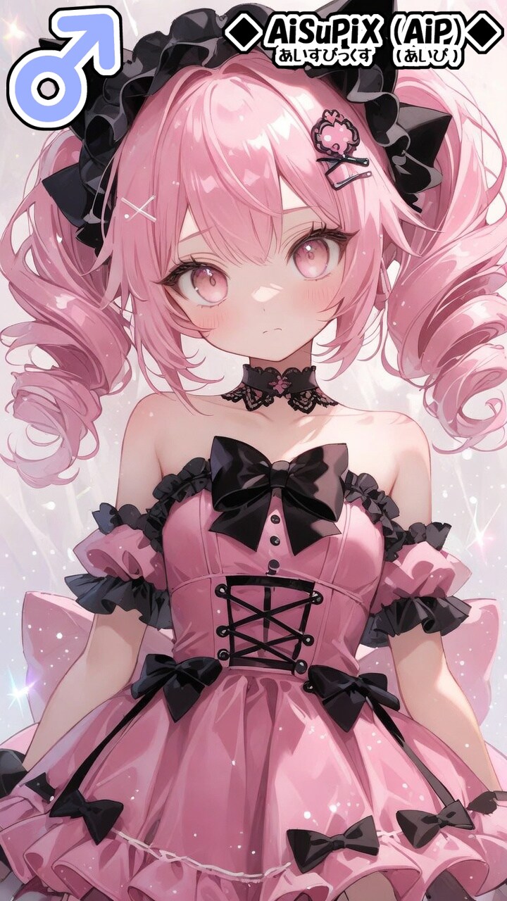 💙AiSuPix／可愛いぴんくロリータちゃん💙
