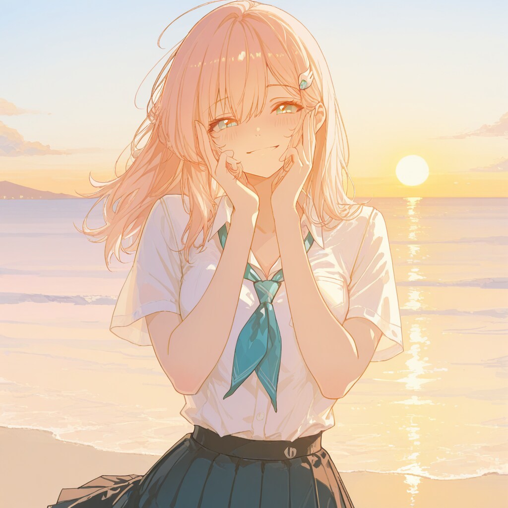 夕暮れJK