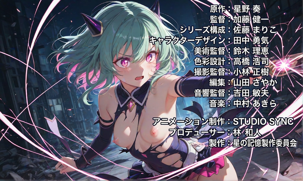 [12枚] 「聖光戦姫ミラクルリリィ。それは悪のつるぺた教団から子供たちを守るため結成されたAカップ美少女魔法使いの謎チームである！」（魔女っコの旅７２の２）