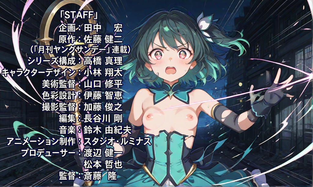 [12枚] 「聖光戦姫ミラクルリリィ。それは悪のつるぺた教団から子供たちを守るため結成されたAカップ美少女魔法使いの謎チームである！」（魔女っコの旅７２の２）
