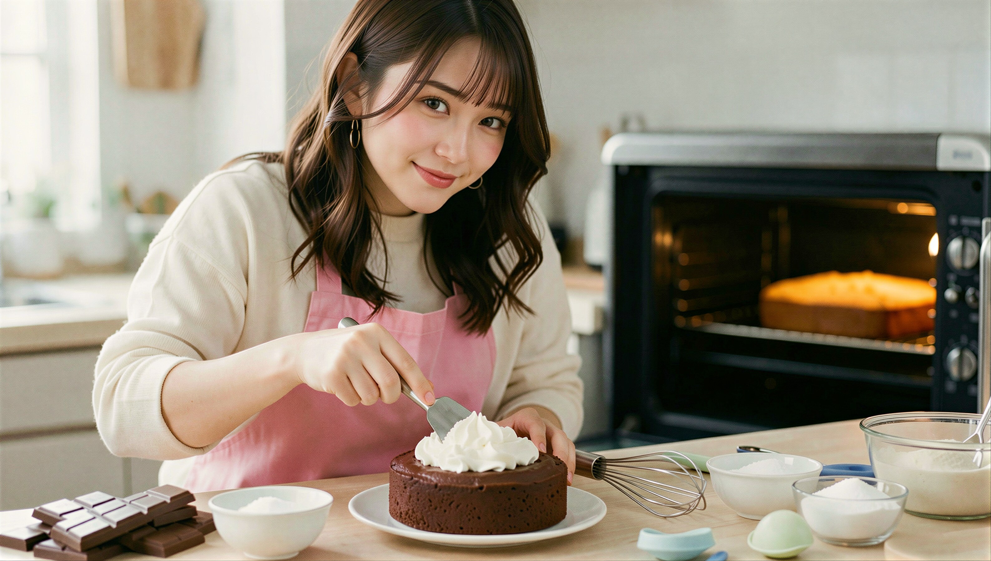 手作りチョコケーキ