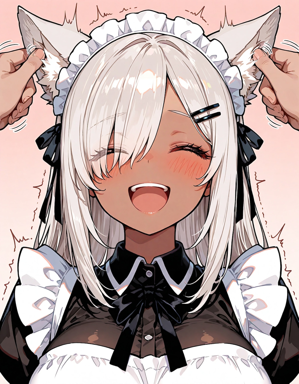 ケモミミくすぐり