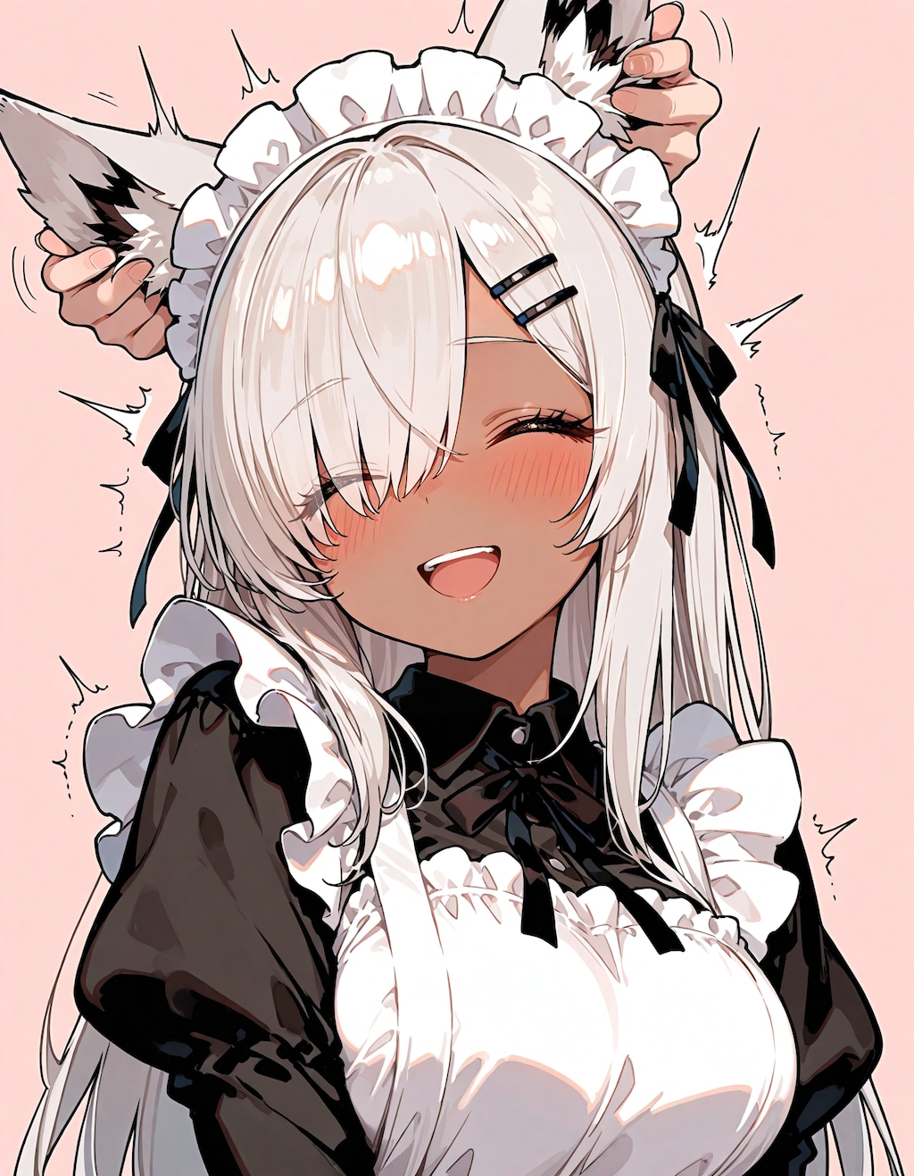 ケモミミくすぐり