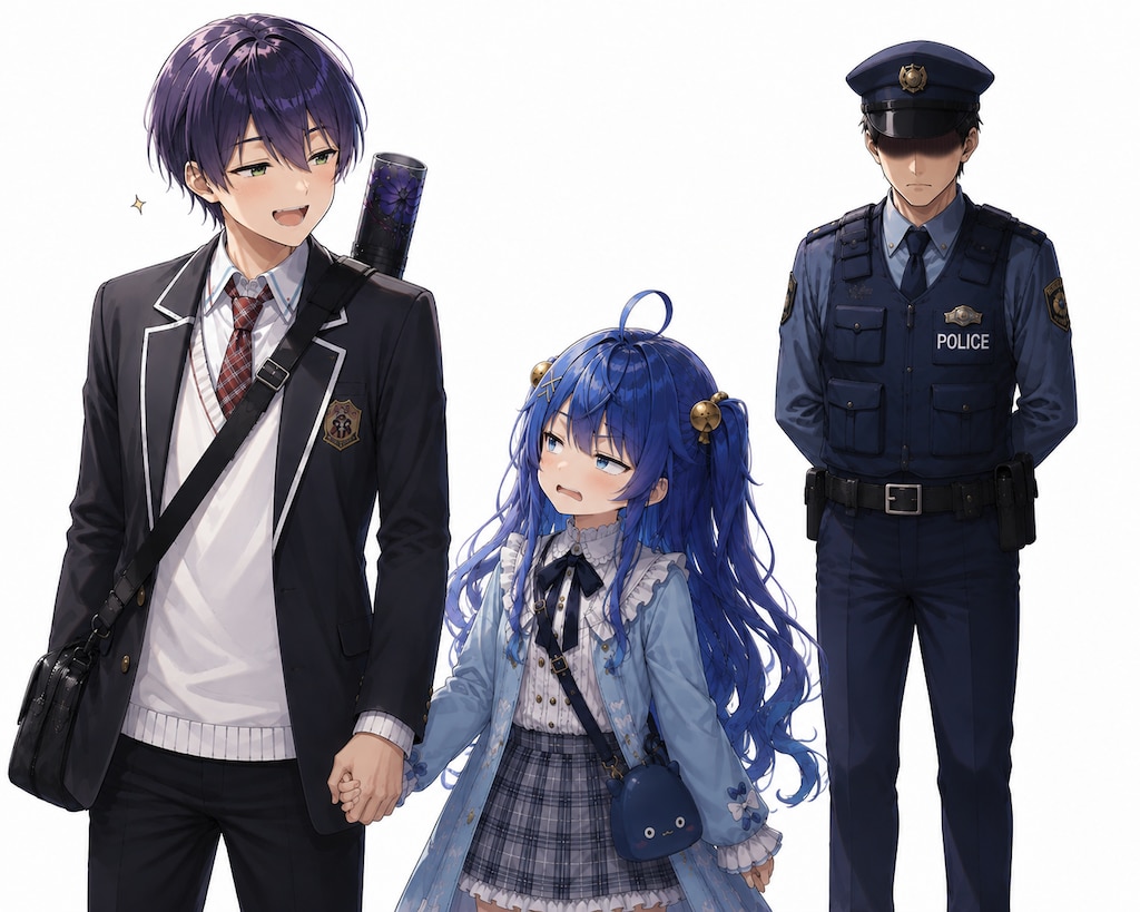 お巡りさんこの顎です