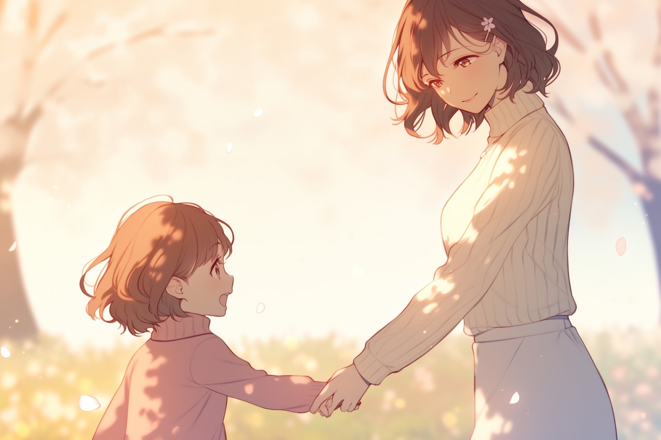 母と娘293 | の人気AIイラスト・グラビア