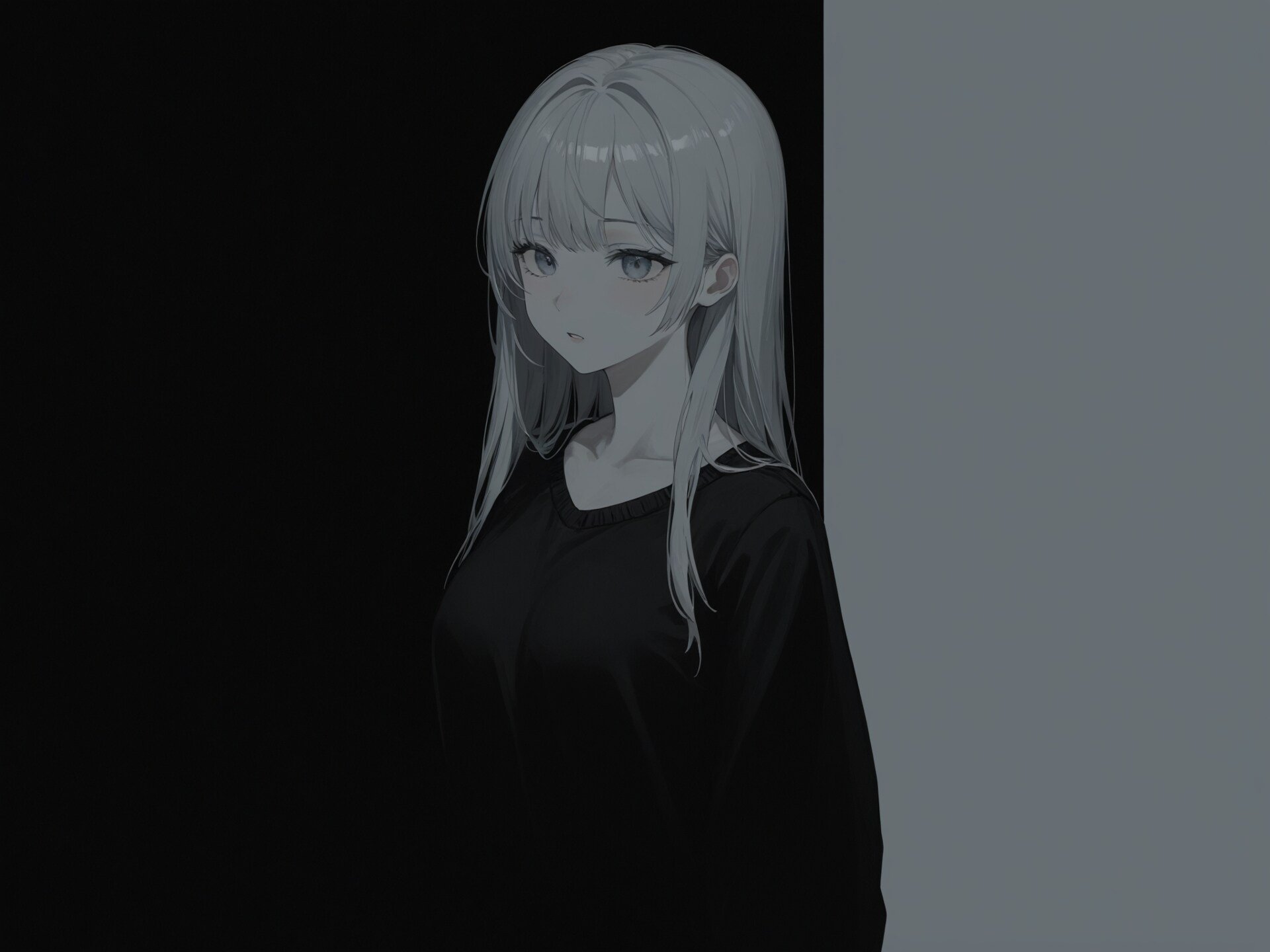 暗闇 | の人気AIイラスト・グラビア