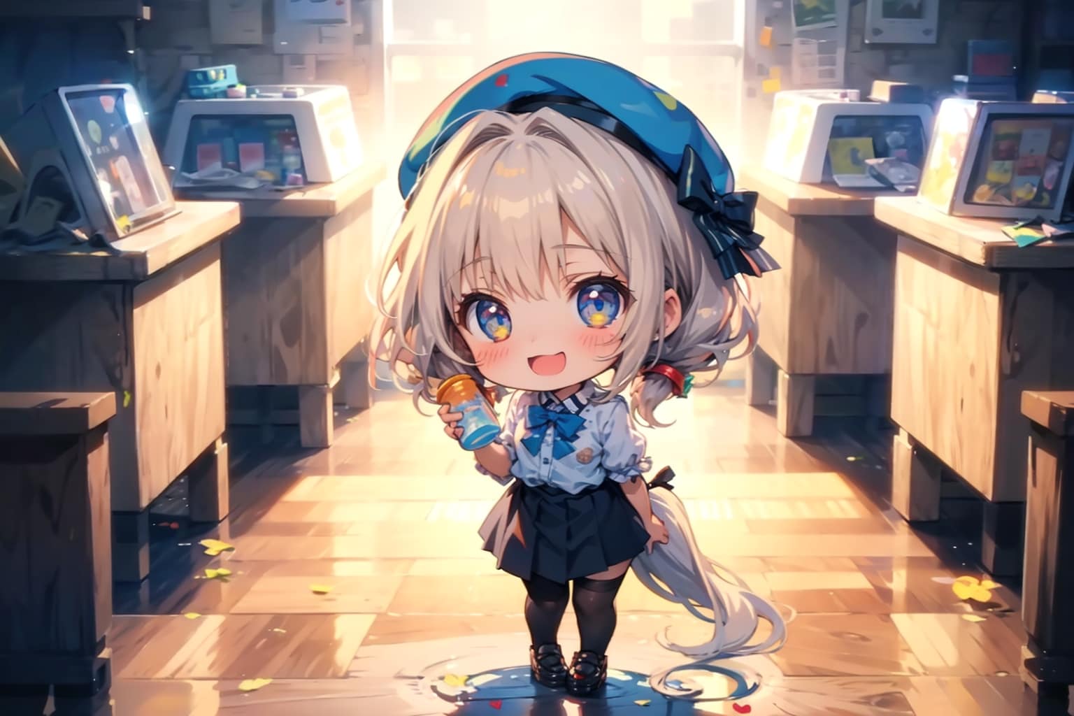 『軽く振ってください』。