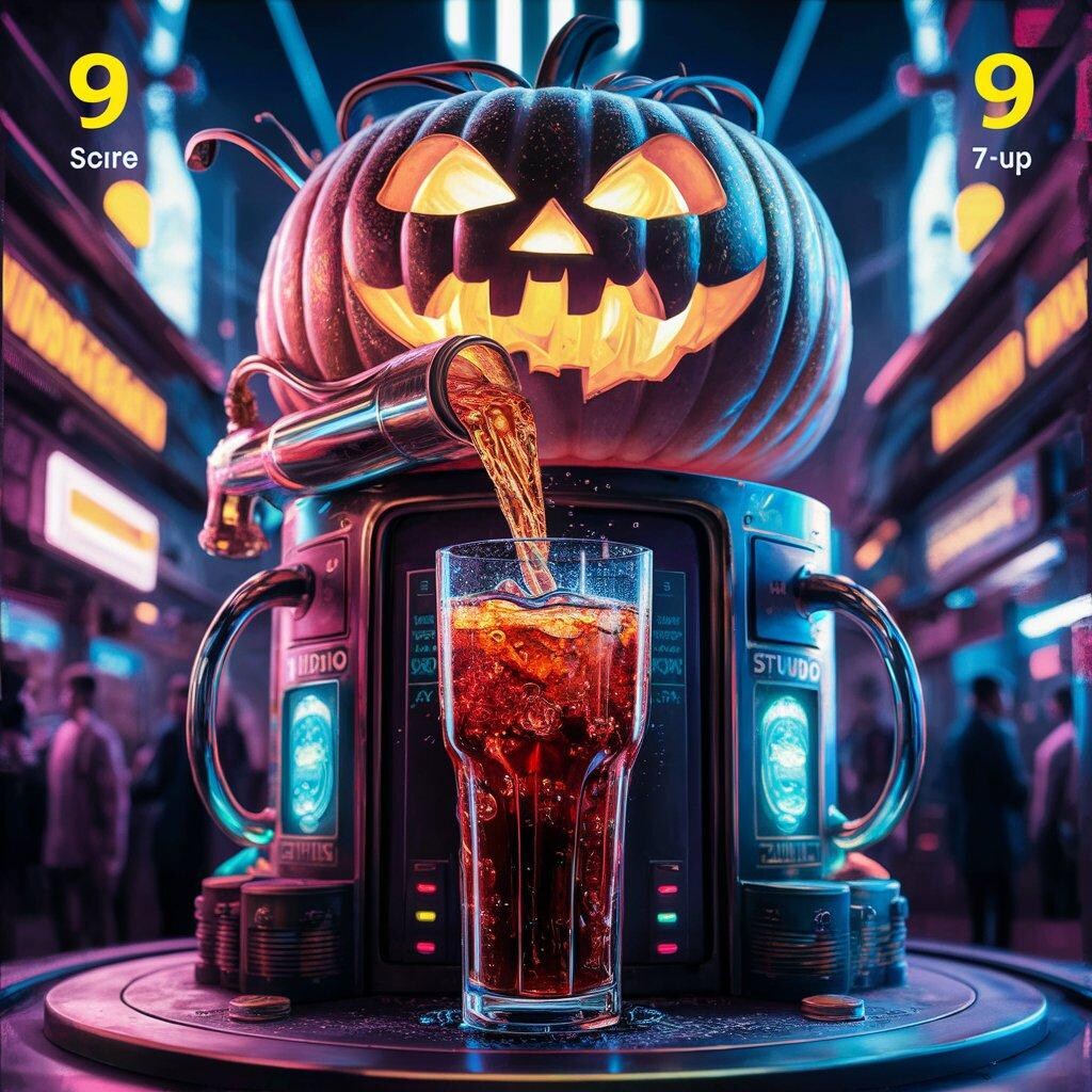 ドリンクバー:Jack O'Lantern