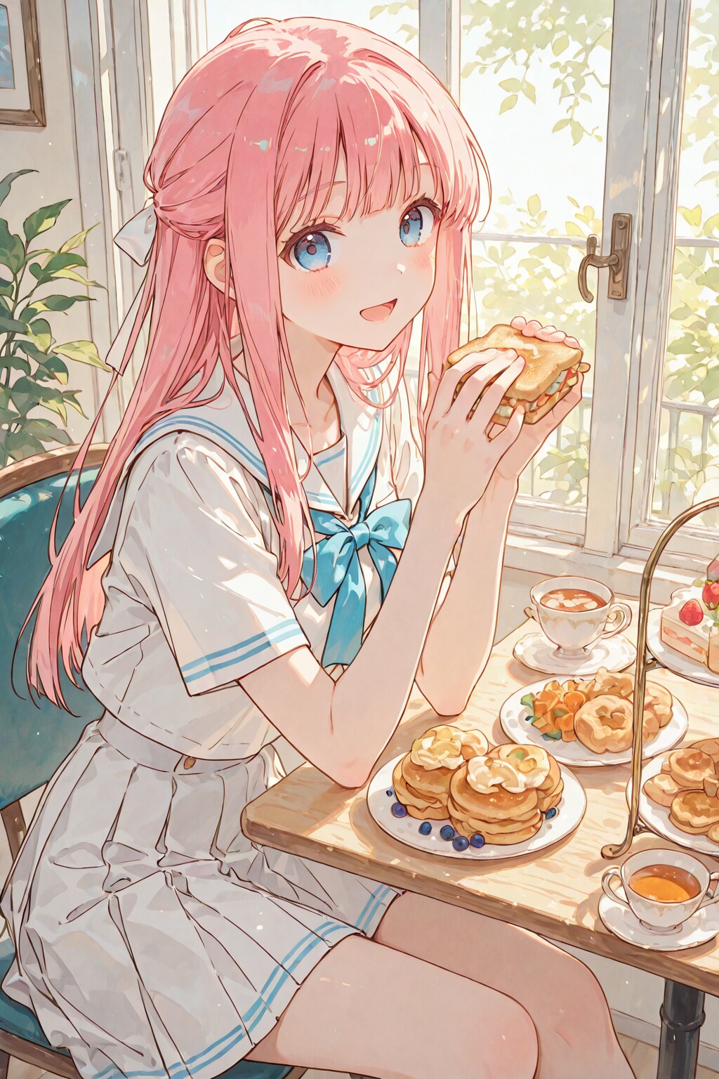 6008　sweets party | の人気AIイラスト・グラビア
