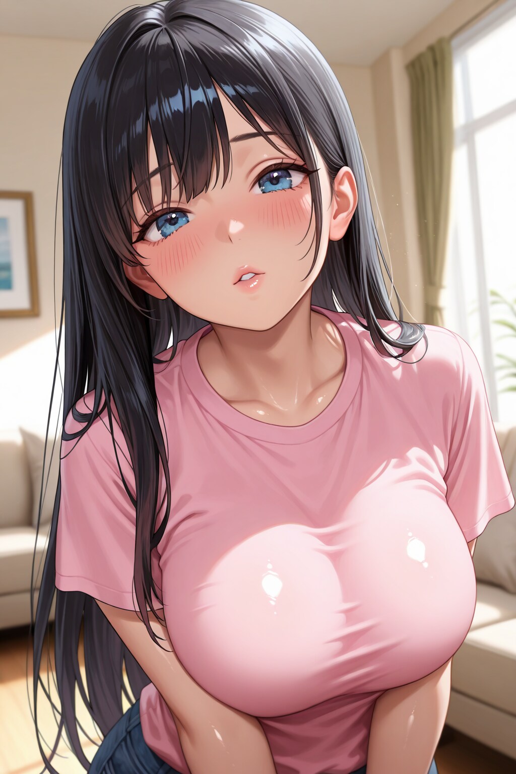 うちの子たちのキス待ち顔