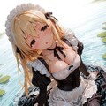 池ポチャなドジっ娘メイドちゃん 2枚目