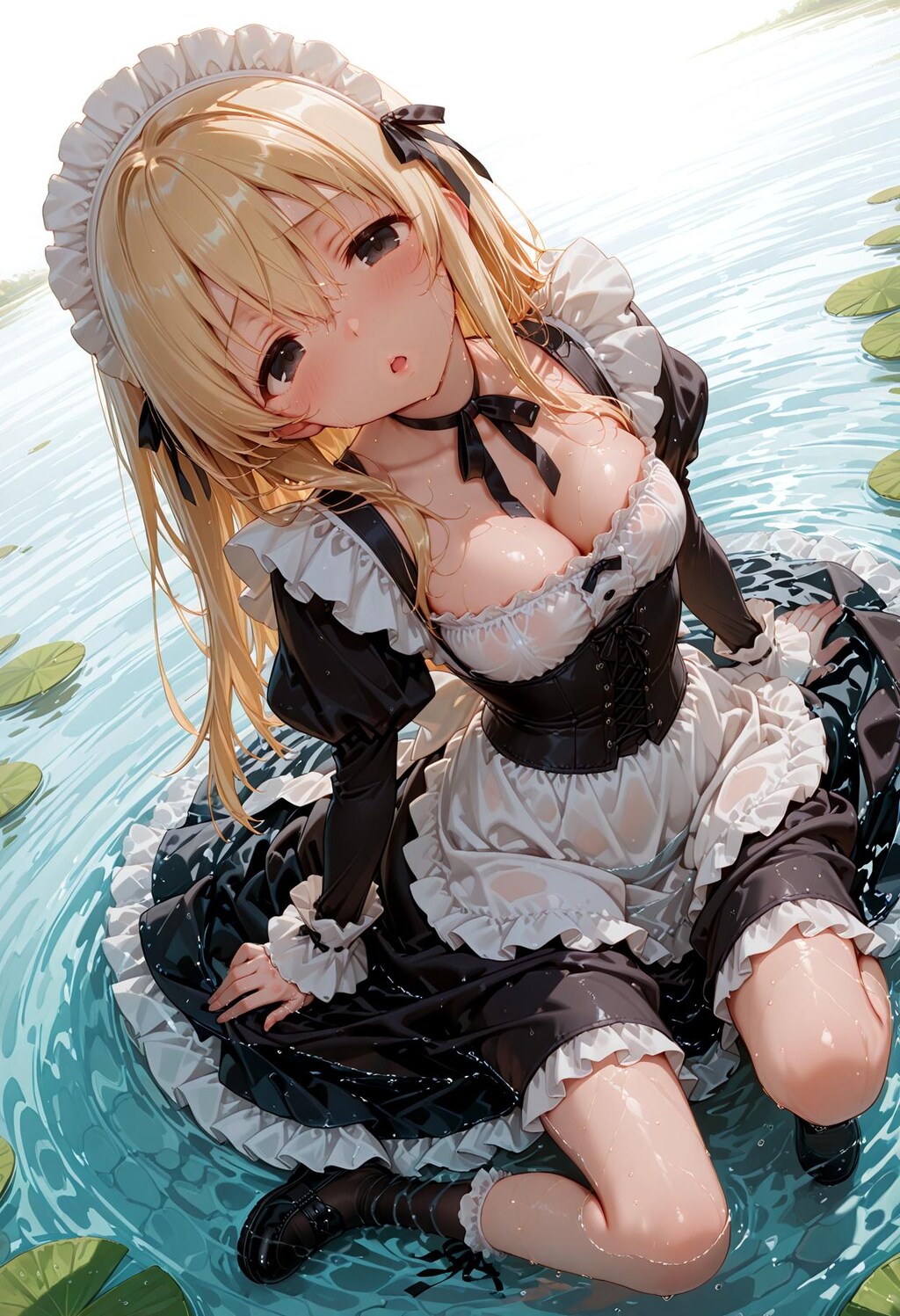 池ポチャなドジっ娘メイドちゃん