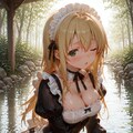池ポチャなドジっ娘メイドちゃん 3枚目