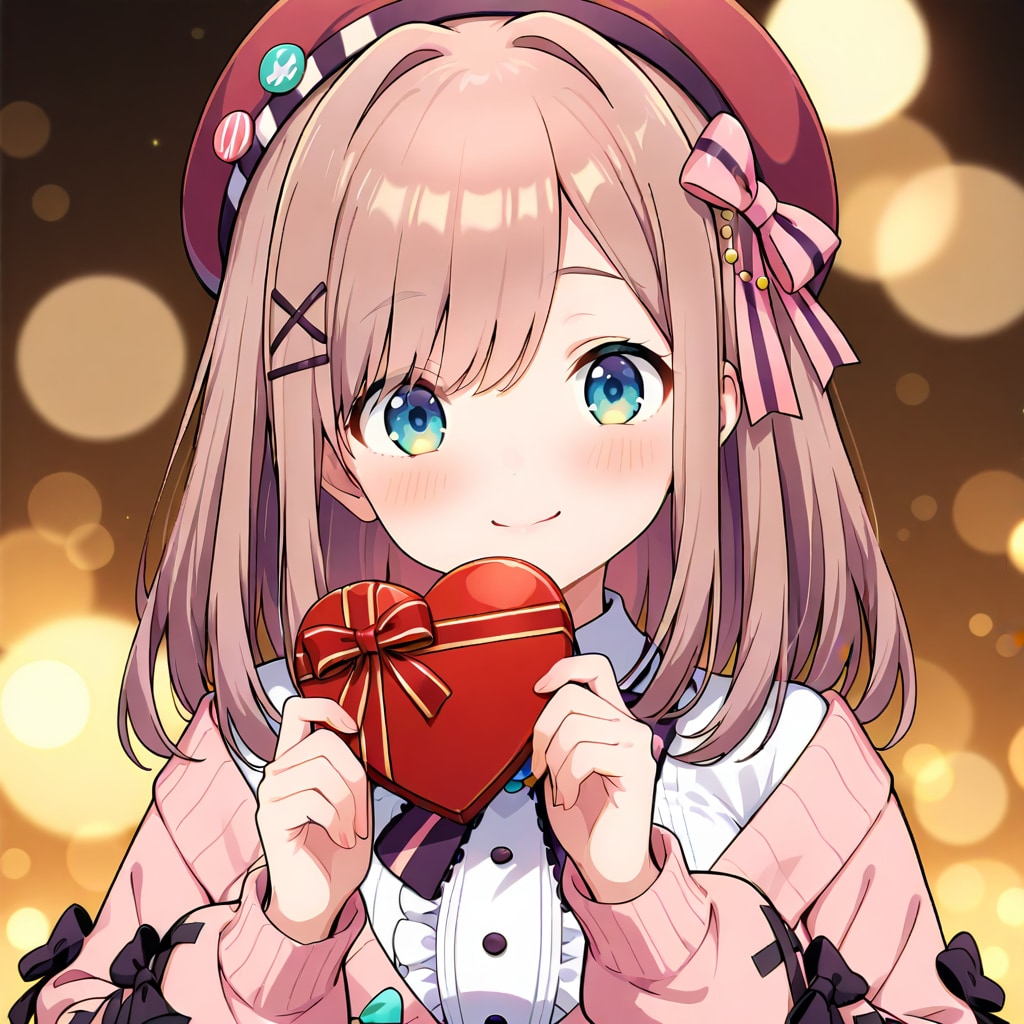 鈴原るる　チョコ