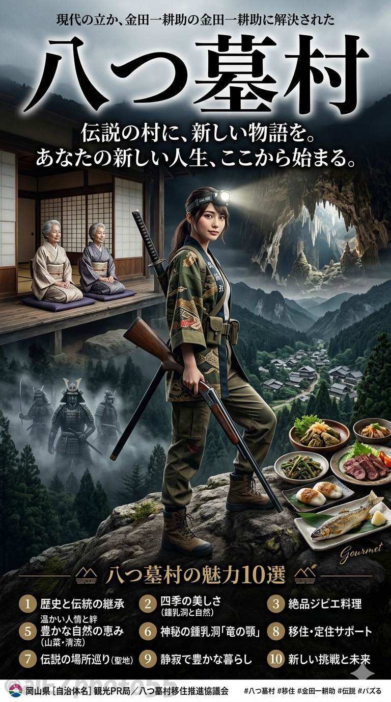 八つ墓村　伝説の村に、新しい物語を。 | の人気AIイラスト・グラビア