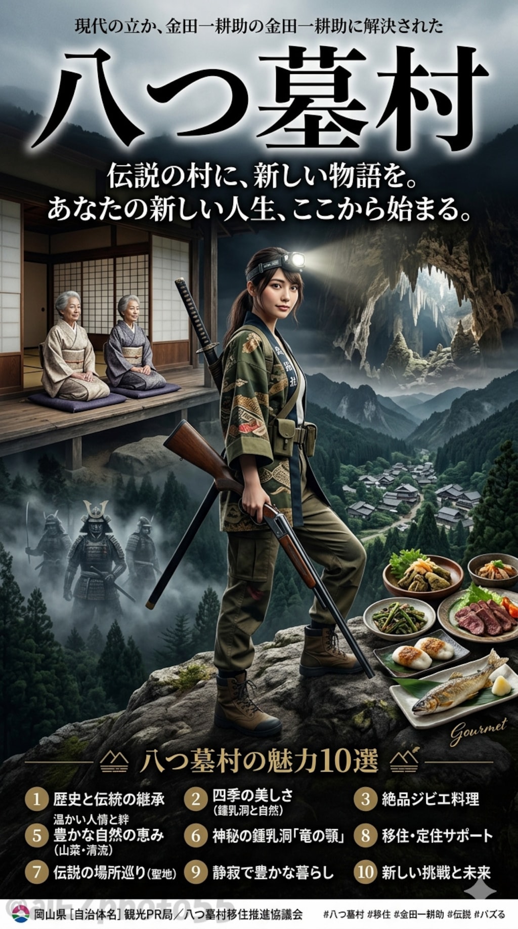 八つ墓村　伝説の村に、新しい物語を。