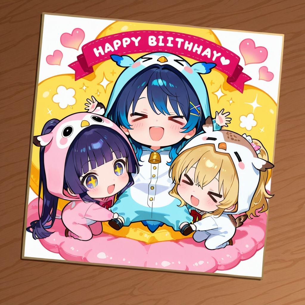 きぐるみの仲良しちゃん