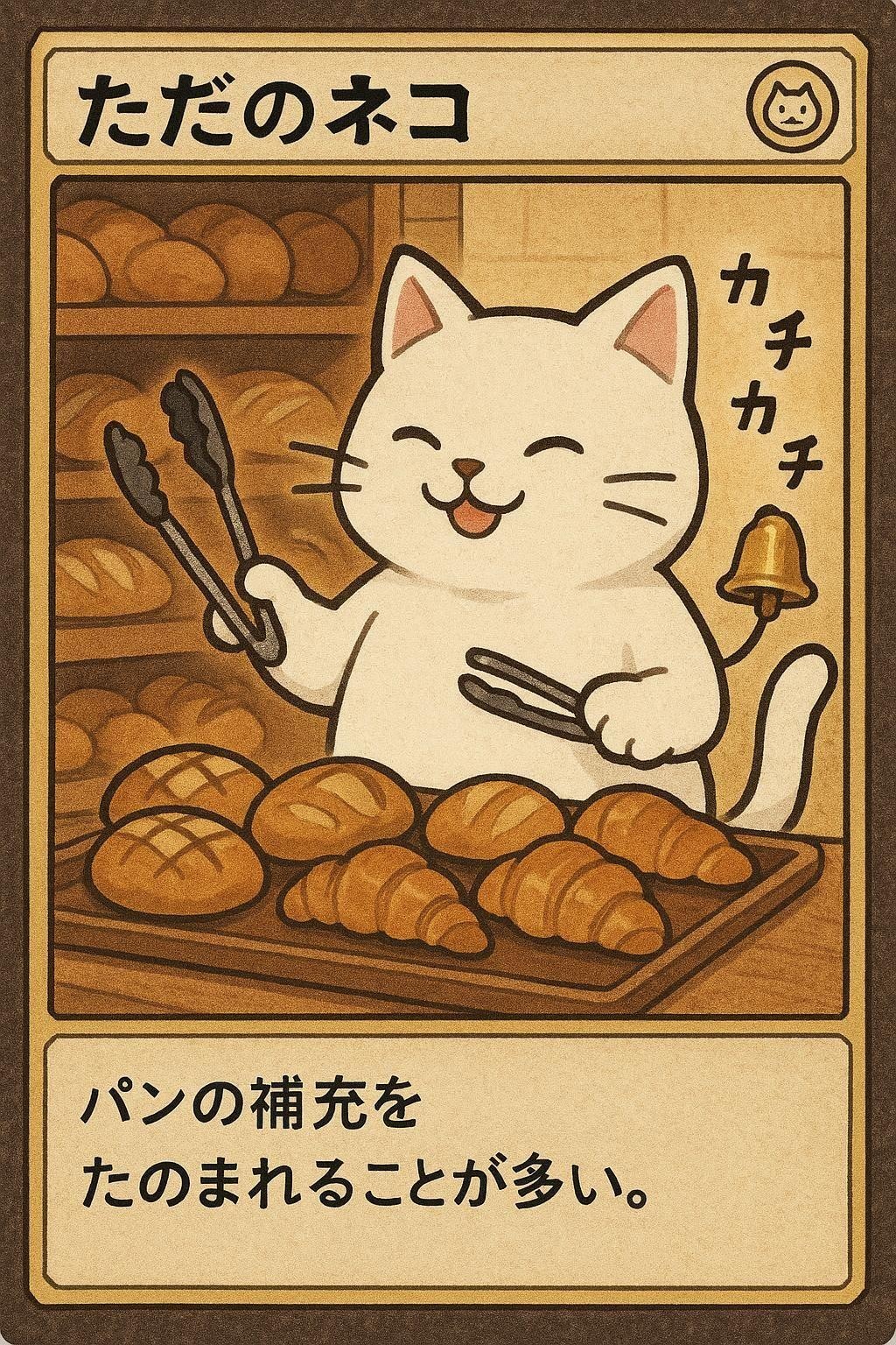 ただのねこカード