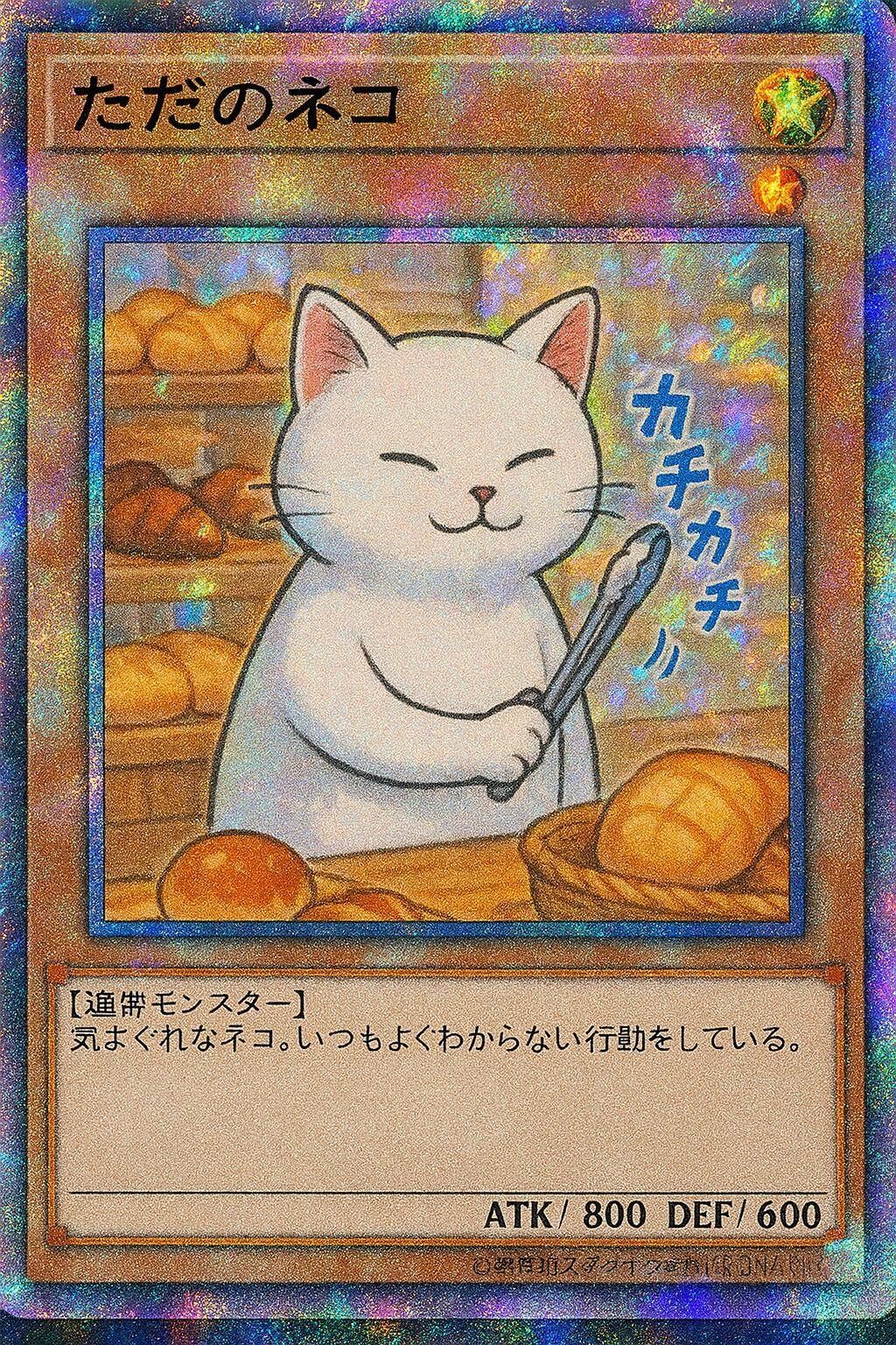 ただのねこカード