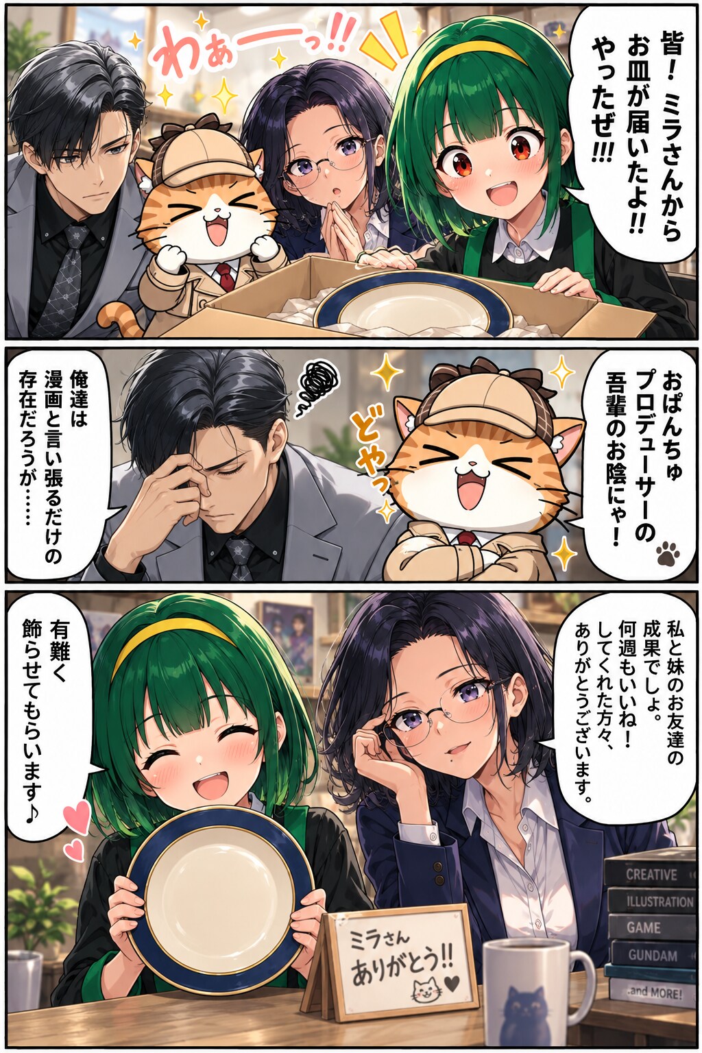 ミラ様からお皿を頂きました。 | の人気AIイラスト・グラビア