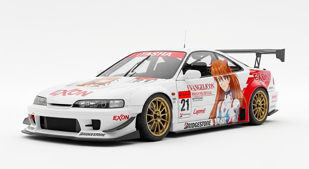 インテグラ新世紀エヴァンゲリオンレーシングカー