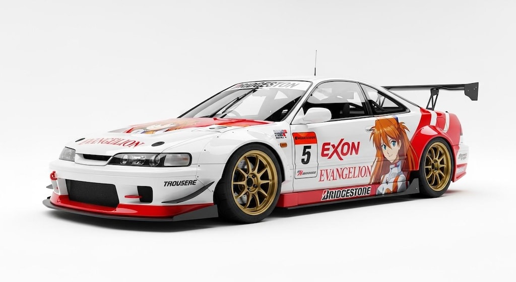 インテグラ新世紀エヴァンゲリオンレーシングカー