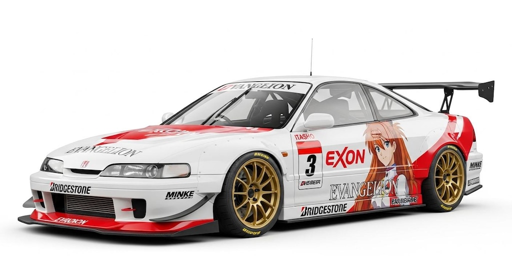 インテグラ新世紀エヴァンゲリオンレーシングカー