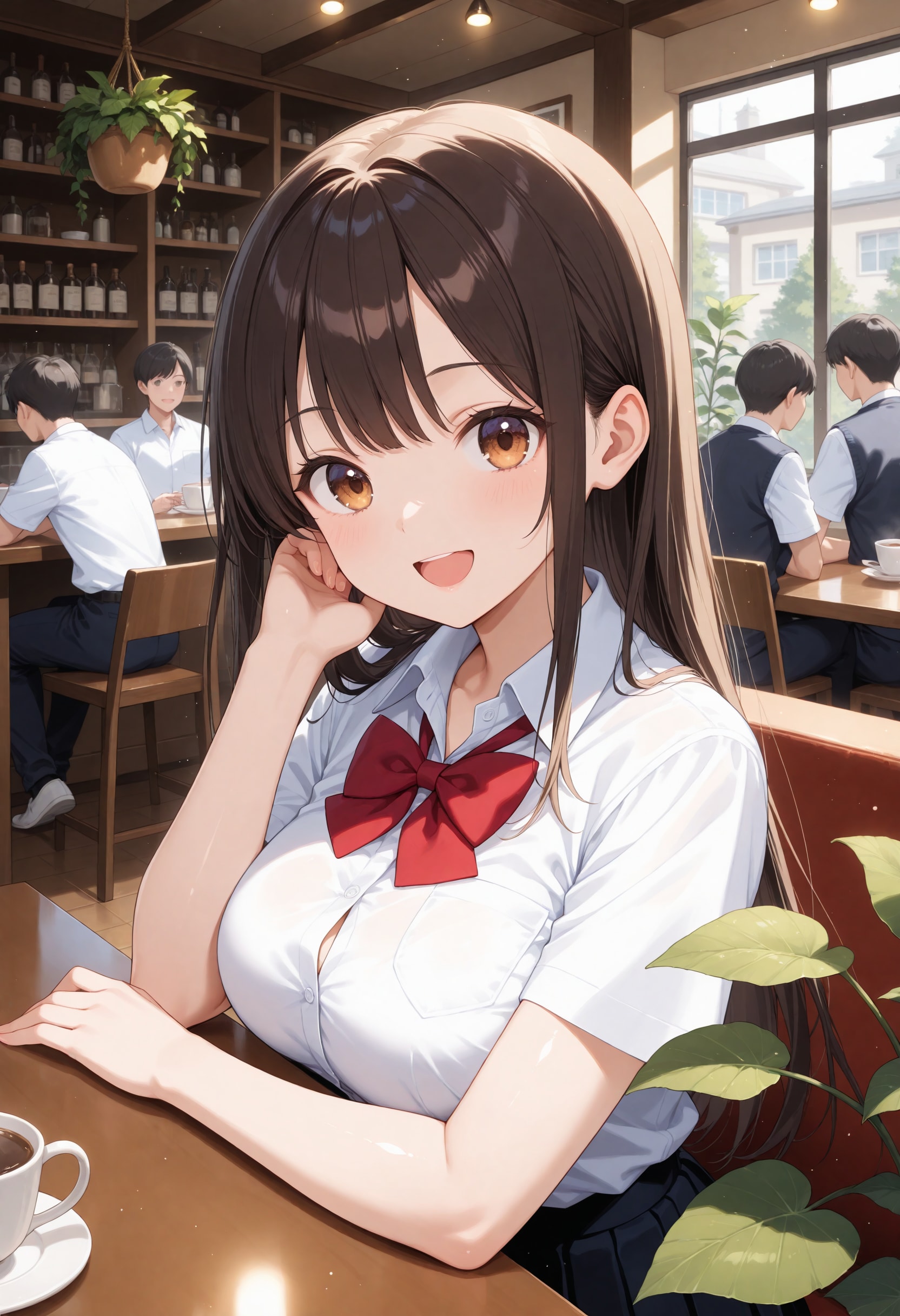 制服1girlちゃん7 | の人気AIイラスト・グラビア