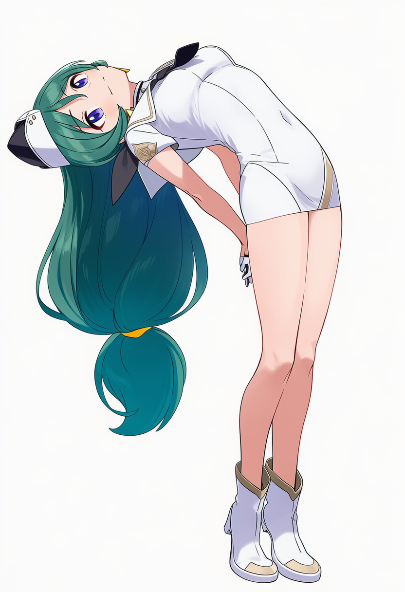 ブルアカオペレーター服　後ろ反り26