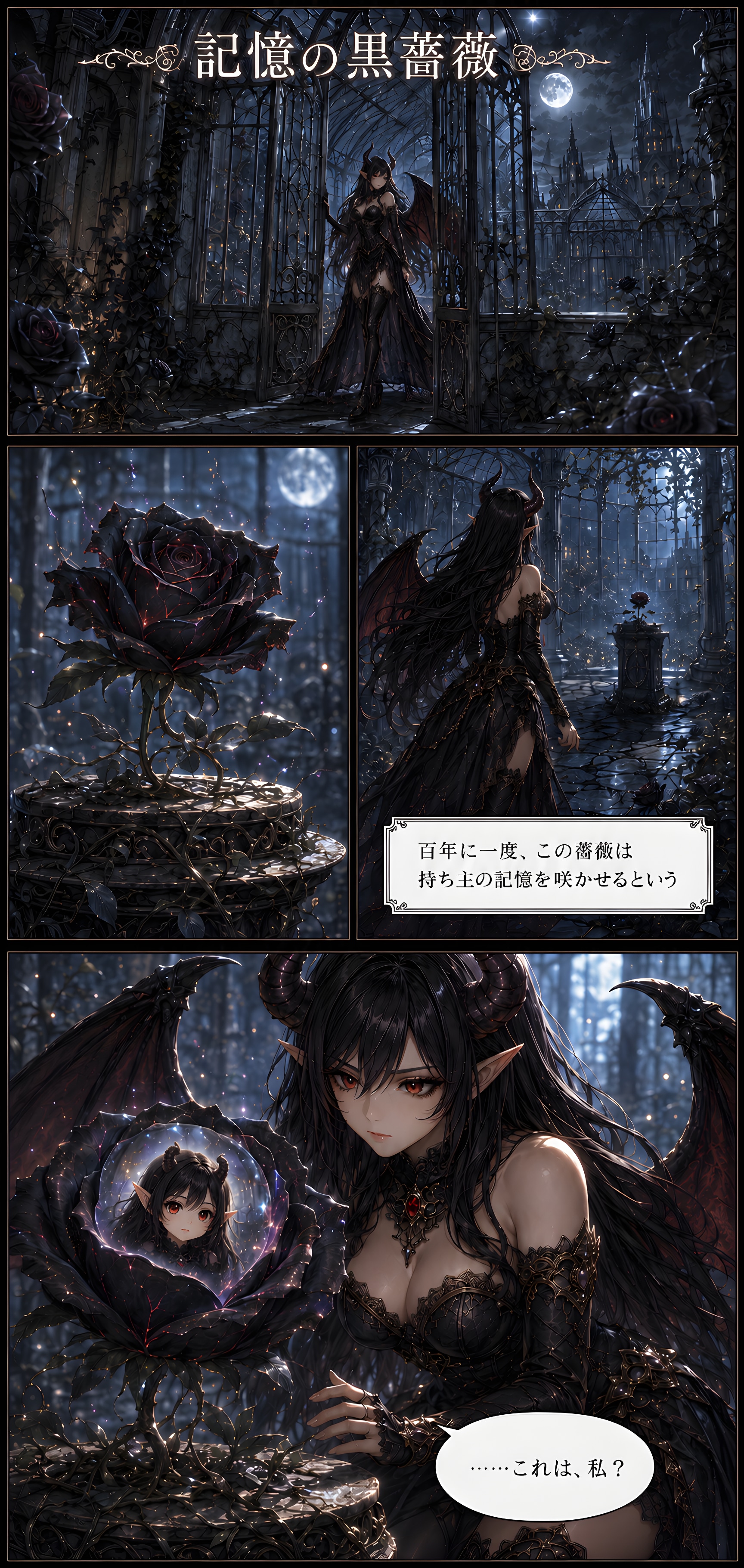 記憶の黒薔薇