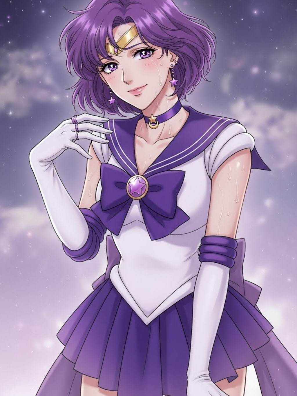 セーラー戦士コスプレ人妻(笑)　ImageFX