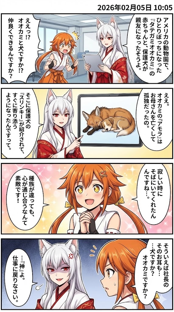 毎日漫画10時　ほっこりニュース | の人気AIイラスト・グラビア