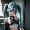 初音ミクです。009_ゴシックパンク 9枚目