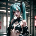 初音ミクです。009_ゴシックパンク 8枚目