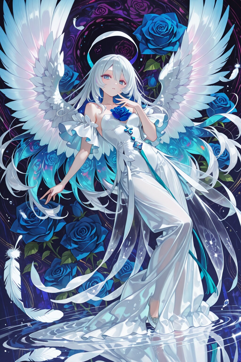 真理秘めるは幽麗なる蒼薔薇夢域